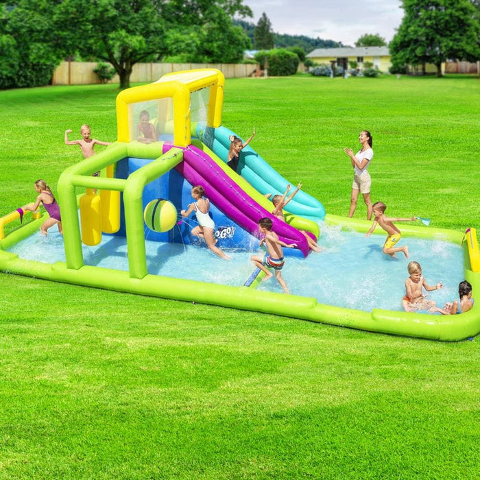 Bestway Inflatable Water Pack Pool Slide Castle Playground