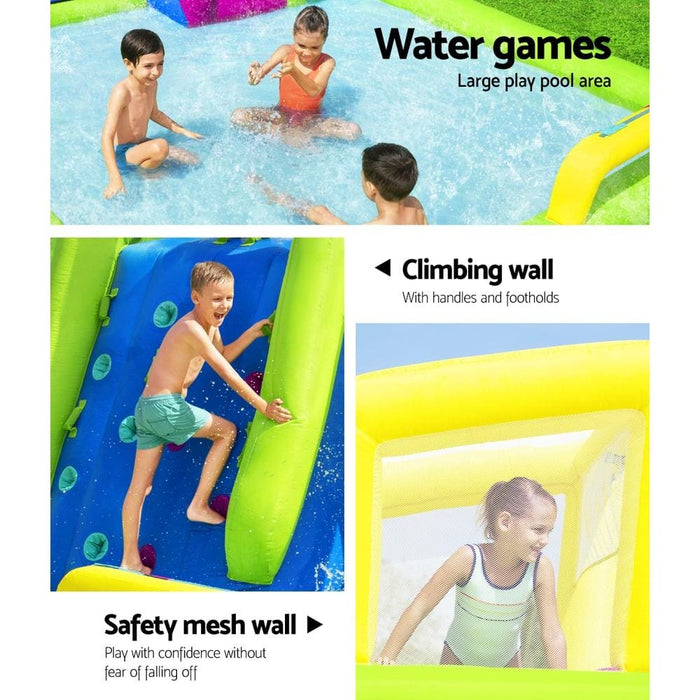 Bestway Inflatable Water Pack Pool Slide Castle Playground