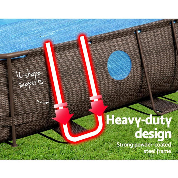 Bestway Swimming Pool Above Ground Pools Power Steel Frame