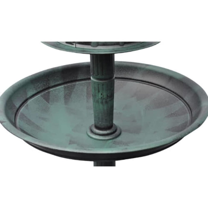 Bird Bath Feeder with Solar Light Abpti