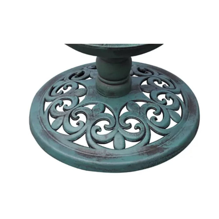 Bird Bath Feeder with Solar Light Abpti