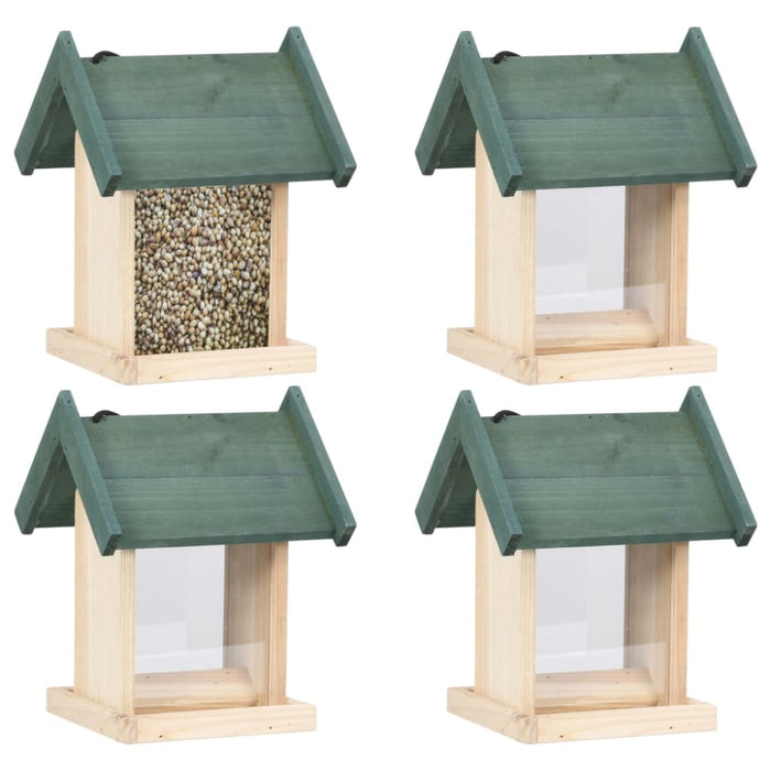Bird Feeders 4 Pcs Firwood Aixtt