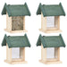 Bird Feeders 4 Pcs Firwood Aixtt