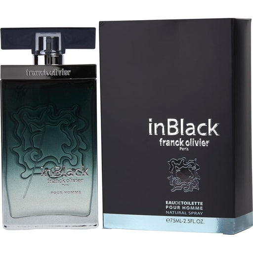 In Black Edt Spray by Franck Olivier for Men - 75 Ml