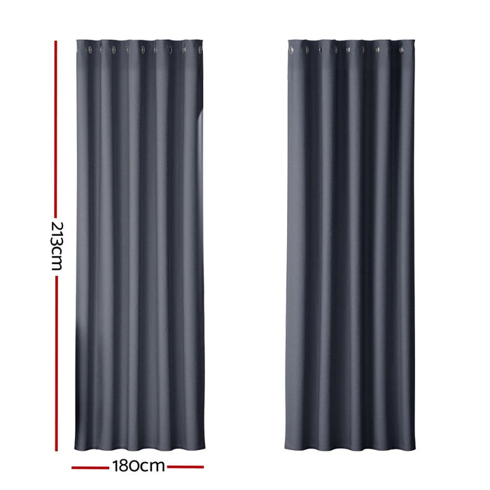 Goslash Picks 2x Blockout Curtains Blackout Window Curtain