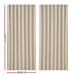 2x Blockout Curtains Blackout Window Curtain Eyelet