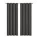 Goslash Picks 2x Blockout Curtains Panels 3 Layers Eyelet