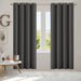 Goslash Picks 2x Blockout Curtains Panels 3 Layers Eyelet