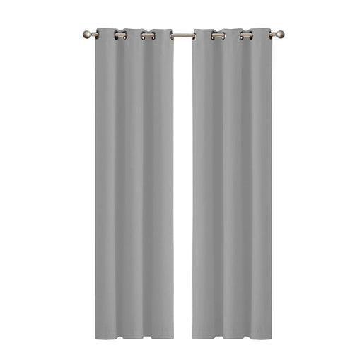 Goslash Picks 2x Blockout Curtains Panels 3 Layers Eyelet