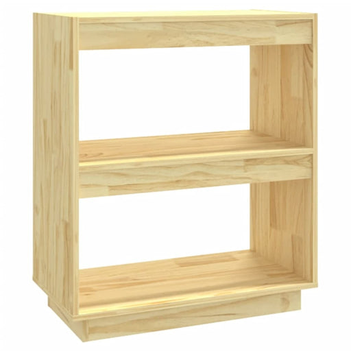 Book Cabinet 60x35x71 Cm Solid Pinewood Nobnpk