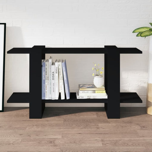 Book Cabinet Black 100x30x51 Cm Engineered Wood Nooppi