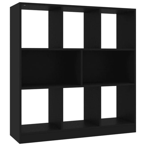 Book Cabinet Black Chipboard Nbboix