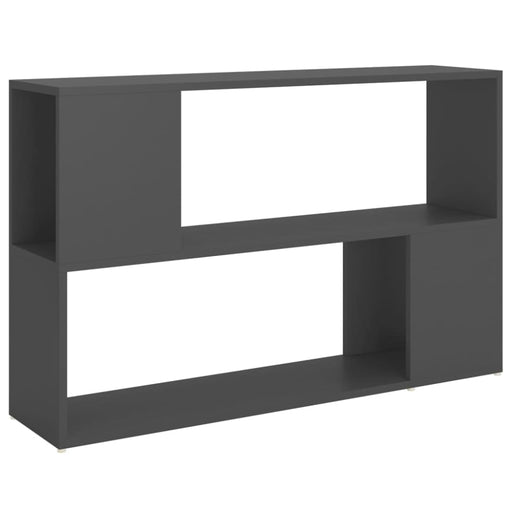 Book Cabinet Grey 100x24x63 Cm Chipboard Nbkoix