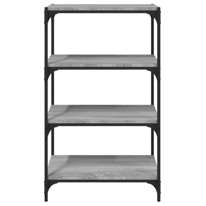 Book Cabinet Grey Sonoma 60x33x100 Cm Engineered Wood