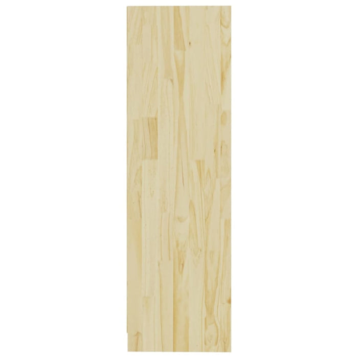 Book Cabinet/room Divider 104x33.5x110 Cm Solid Pinewood 