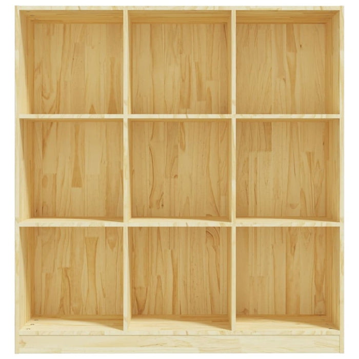 Book Cabinet/room Divider 104x33.5x110 Cm Solid Pinewood 