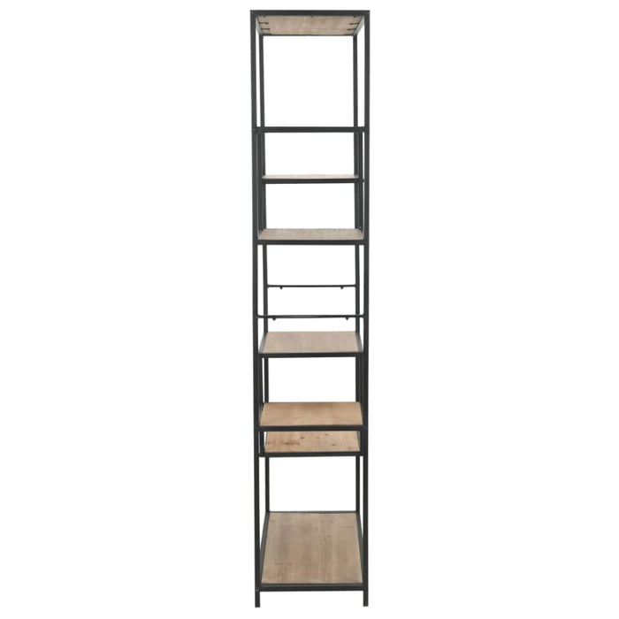 Bookcase Solid Firwood and Steel Xalaxi