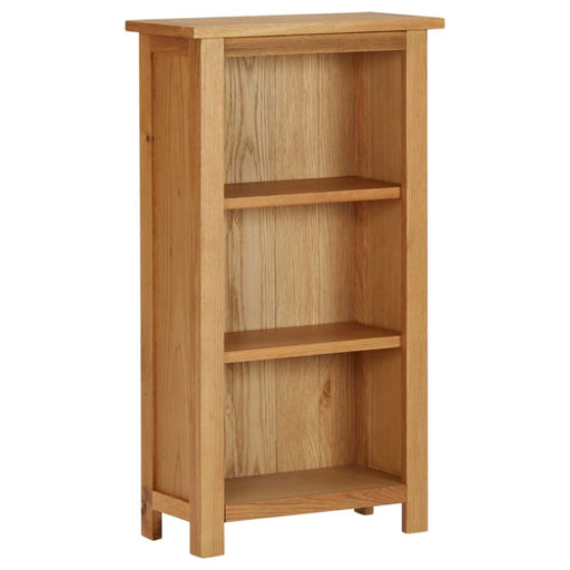 Bookcase Solid Oak Wood Xnkonl