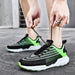 Breathable Patterned Running Shoes