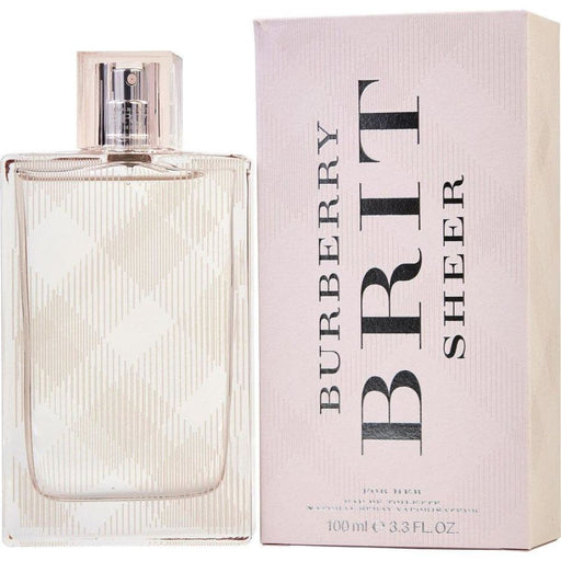 Brit Sheer Edt Spray by Burberry for Women - 100 Ml
