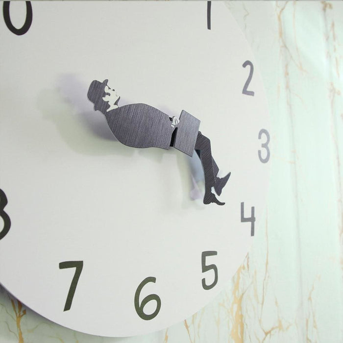 British Comedy Inspired Ministry of Silly Walk Wall Clock