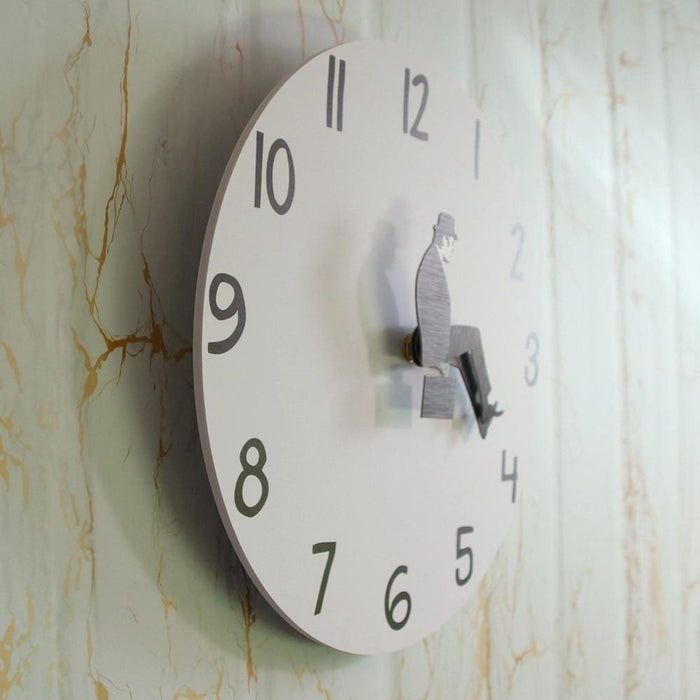 British Comedy Inspired Ministry of Silly Walk Wall Clock