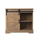 Buffet Sideboard Cabinet Single Sliding Doors Kitchen