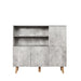 Buffet Sideboard Storage Cabinet Cupboard Doors Furniture