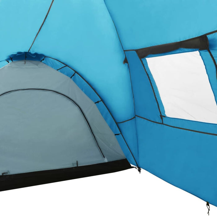 Camping Igloo Tent 8 Person Blue