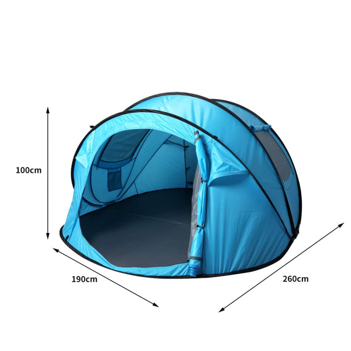 Pop Up Camping Tent Beach Outdoor Family Tents Portable 4
