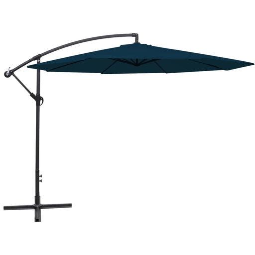 Cantilever Umbrella 3.5 m Blue Axokn