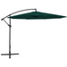 Cantilever Umbrella 3.5 m Green Axoki