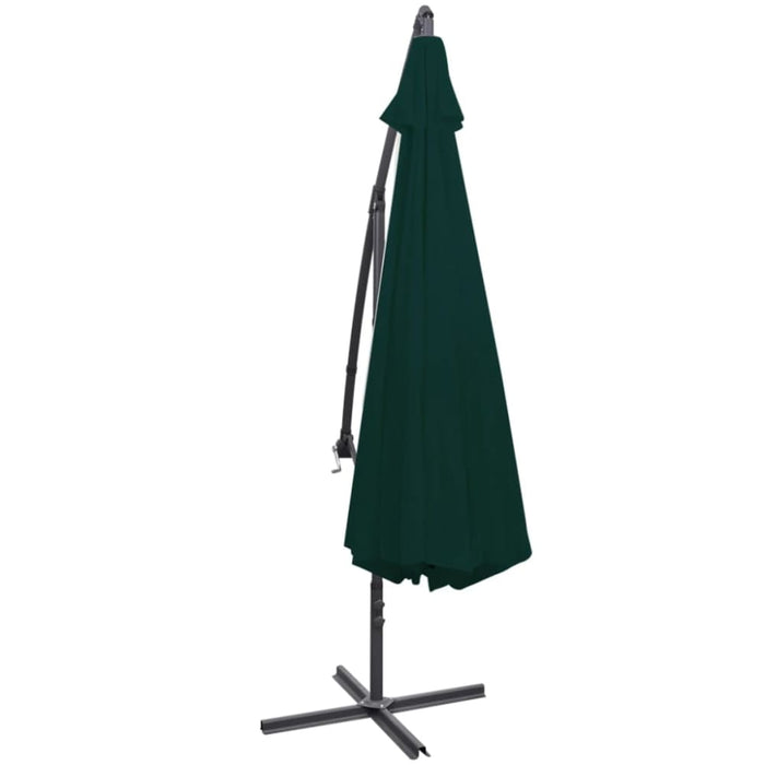 Cantilever Umbrella 3.5 m Green Axoki