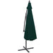 Cantilever Umbrella 3.5 m Green Axoki