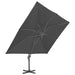 Cantilever Umbrella with Aluminium Pole 400x300 Cm