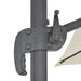 Cantilever Umbrella with Aluminium Pole 400x300 Cm Sand