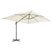 Cantilever Umbrella with Aluminium Pole 400x300 Cm Sand