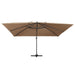 Cantilever Umbrella With Led Lights And Aluminium Pole 