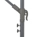 Cantilever Umbrella With Led Lights And Metal Pole 350 Cm