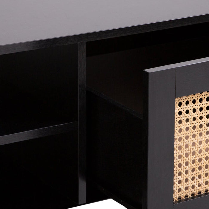 Casa Decor Tulum Rattan Coffee Table Storage Drawer