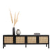 Casa Decor Tulum Rattan Entertainment Unit Tv Stand Cabinet