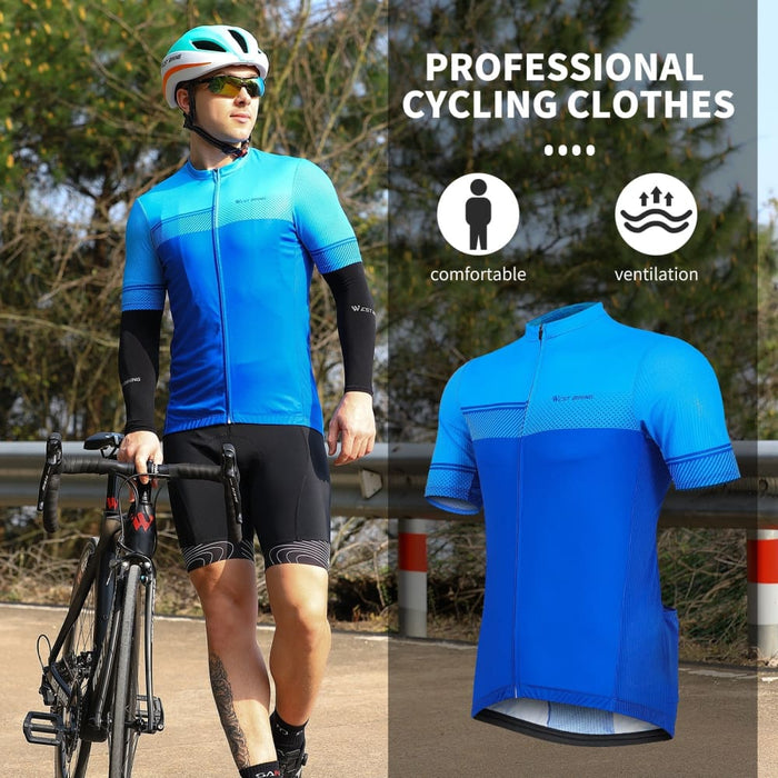 Casual Design Short Sleeve Cycling Jersey