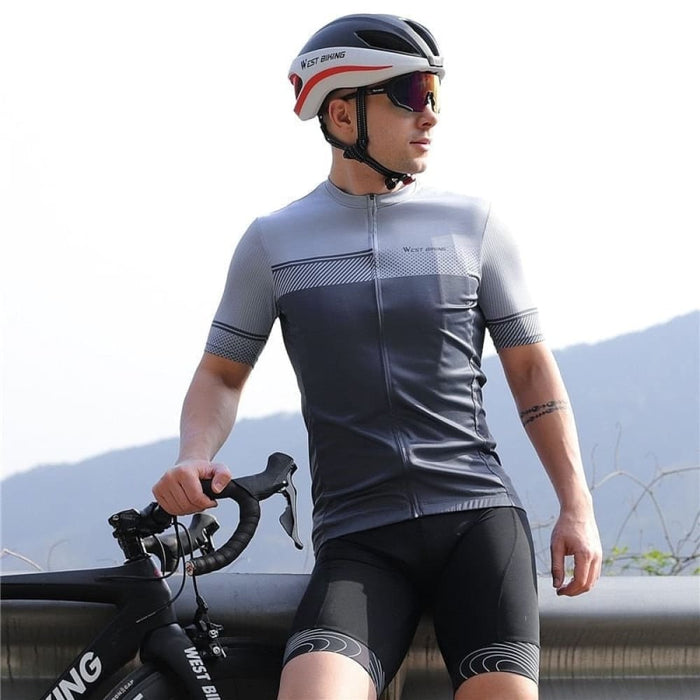 Casual Design Short Sleeve Cycling Jersey