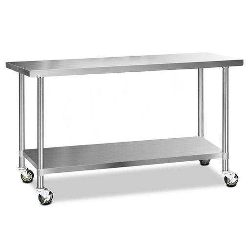 Cefito 304 Stainless Steel Kitchen Benches Work Bench Food