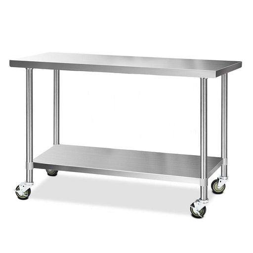 Cefito 304 Stainless Steel Kitchen Benches Work Bench Food