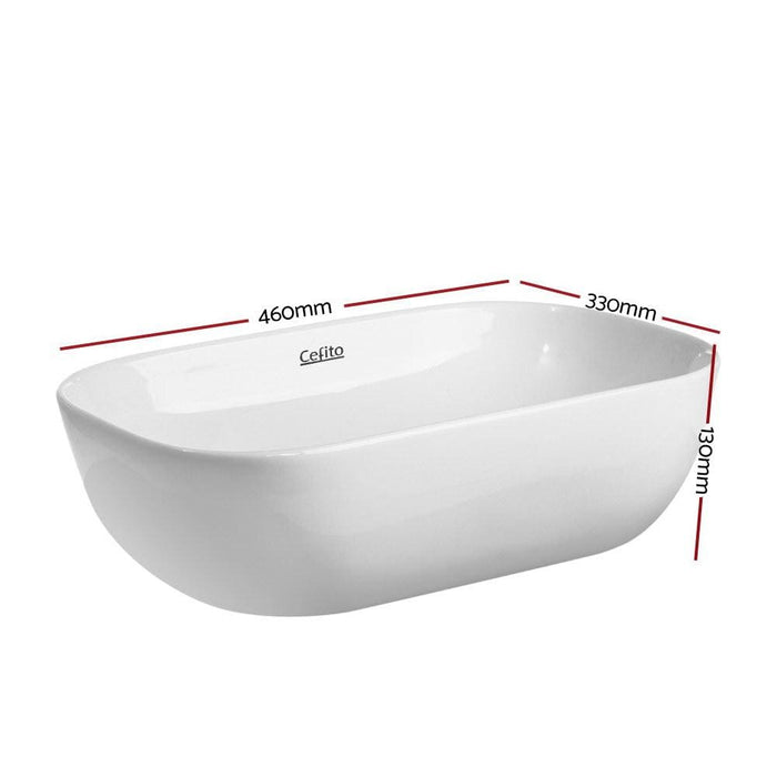 Cefito Ceramic Bathroom Basin Sink Vanity Above Counter