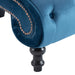 Chaise Lounge Blue Velvet Xanlbn