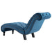 Chaise Lounge Blue Velvet Xanlbn