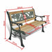 Children Garden Bench Wood Aobot
