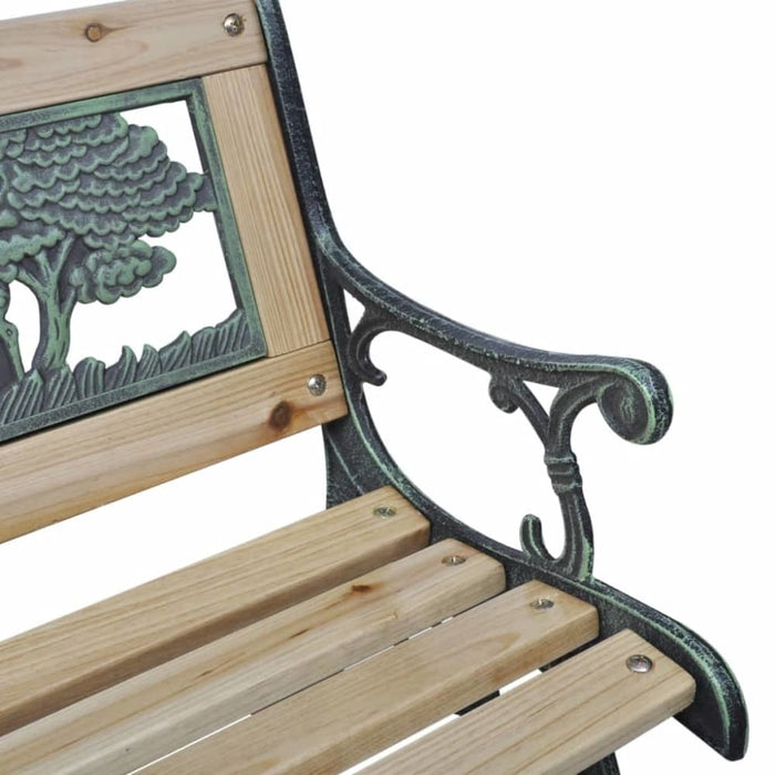 Children Garden Bench Wood Aobot